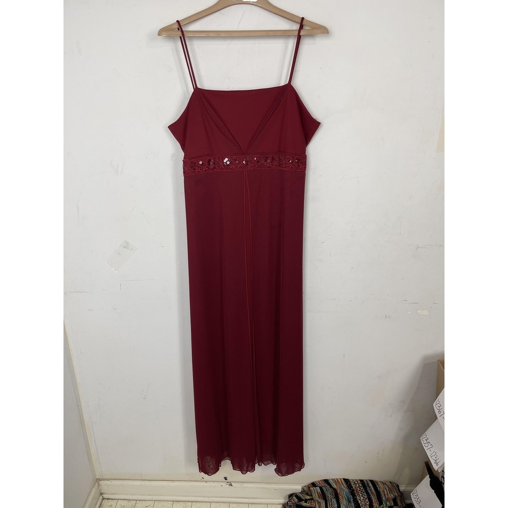 California Concepts Dress Womens Large Red Vampire Bridgerton Hoco Prom Regency